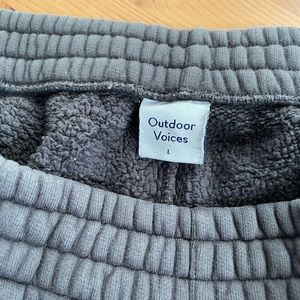 Outdoor voices sweatpants